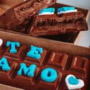 Barra de Chocolate Trufada - Gift Dia dos Pais