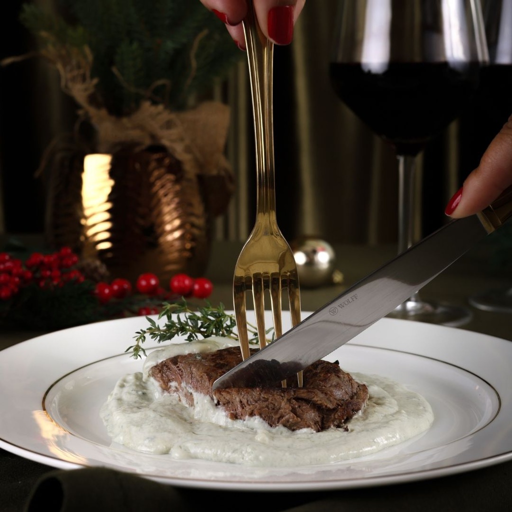 FILE MIGNON MEDALHÃO AO MOLHO GORGONZOLA