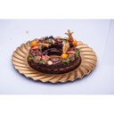 TORTA GIRLANDA DE BROWNIE
