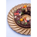 TORTA GIRLANDA DE BROWNIE