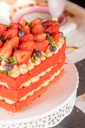 TORTA RED VELVET DE CORAÇÃO