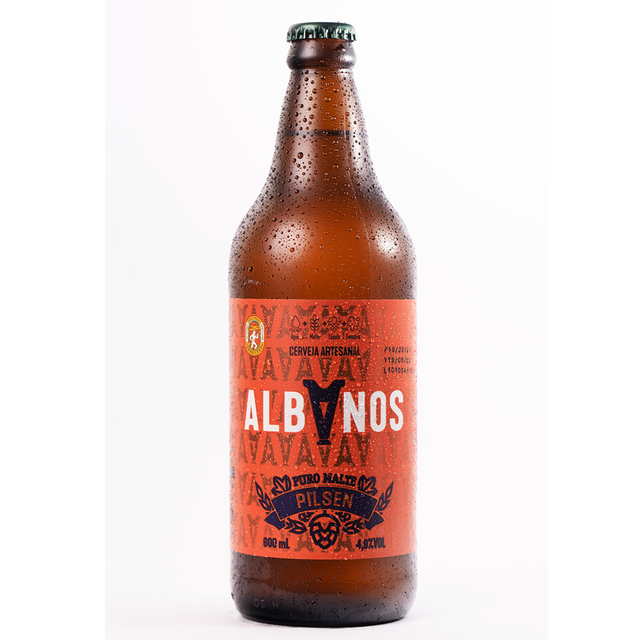 Cerveja Artesanal Albanos Pilsen 600ml