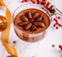 TAÇA DE MOUSSE DE CHOCOLATE