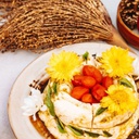 MOUSSE DE QUEIJO AO PESTO