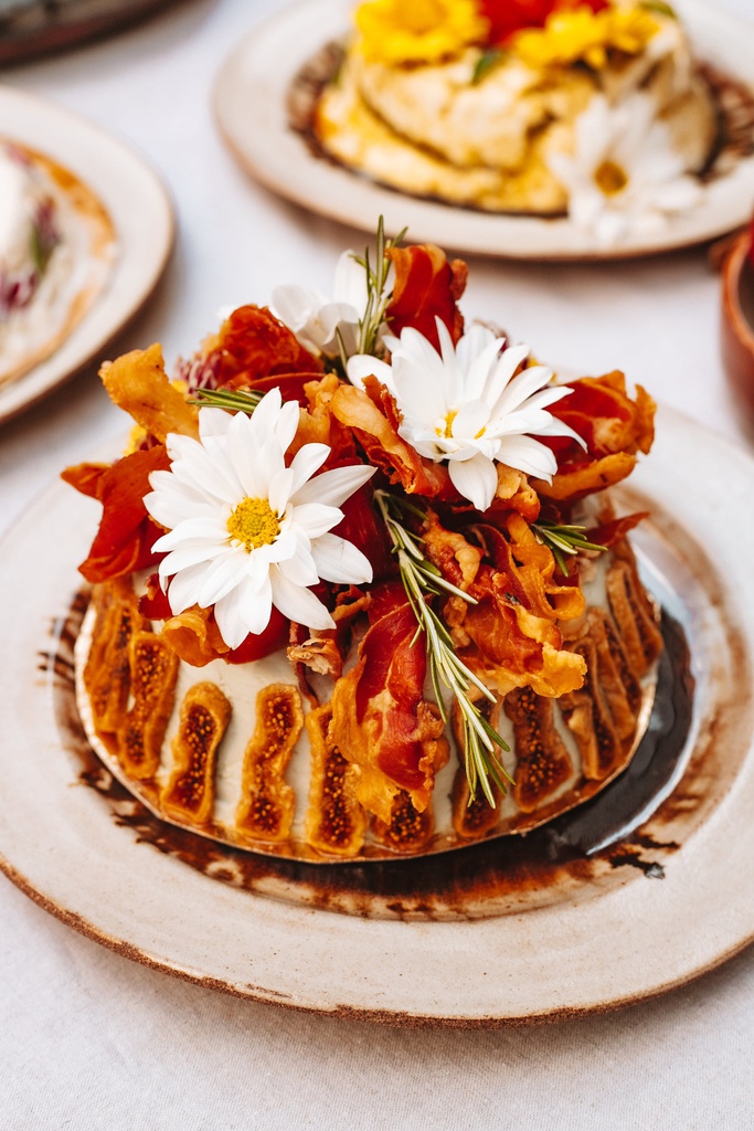 TERRINE DE FIGO TURCO COM CRISPY DE PARMA