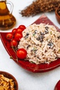 SALADA DE FRANGO COM NOZES E CRANBERRY