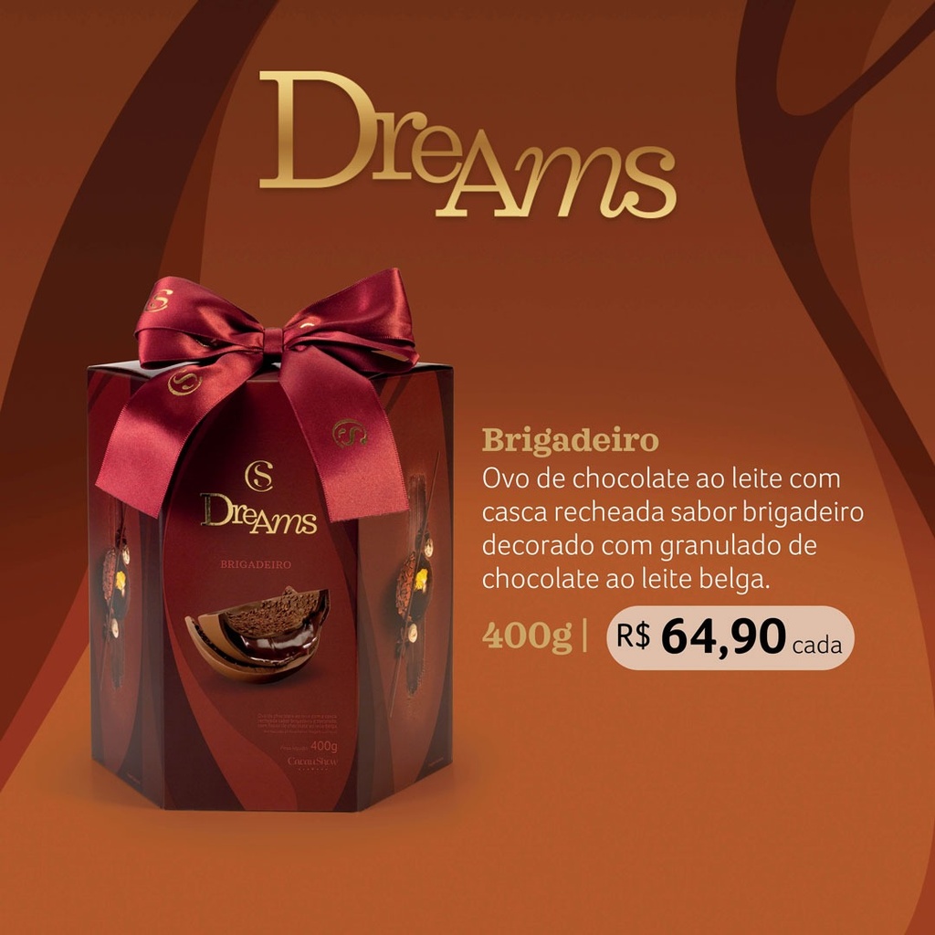 Ovo de Páscoa Brigadeiro
