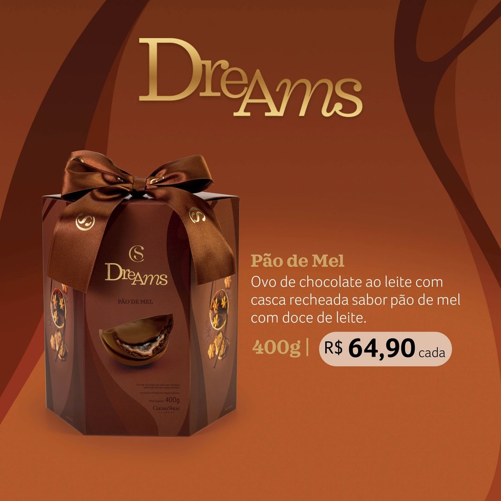 Ovo de Páscoa Pão de Mel