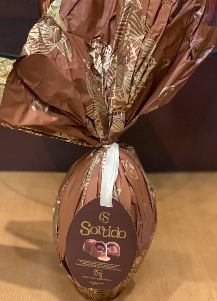 Ovo de Páscoa Cs sortido 700g