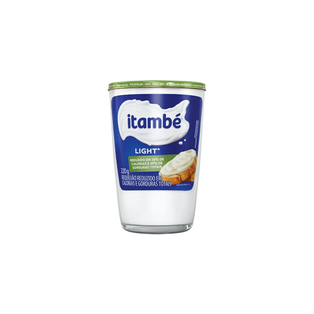 REQUEIJÃO CREMOSO LIGHT ITAMBÉ 220G