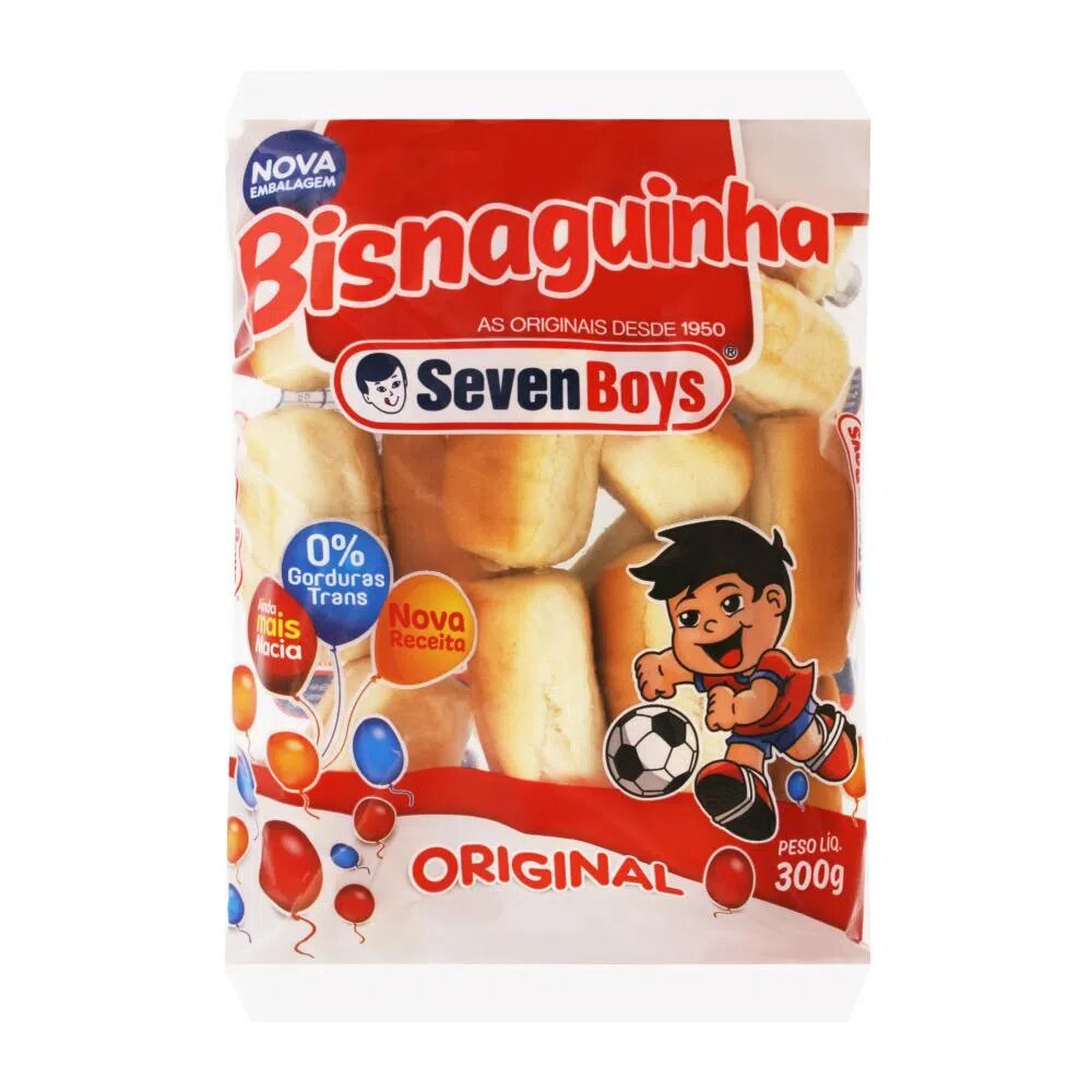 BISNAGUINHA SEVEN BOYS ORIGINAL 300G