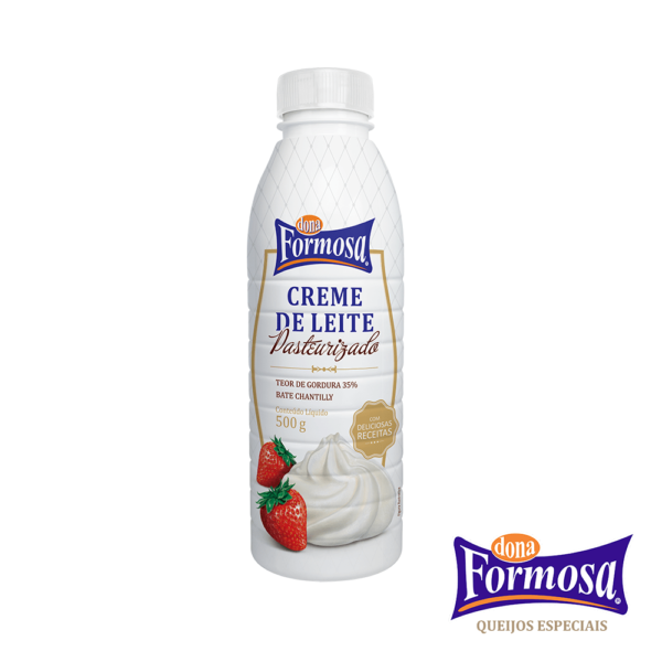 CREME DE LEITE PASTEURIZADO DONA FORMOSA 500G