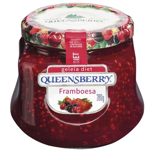 GELEIA DE FRAMBOESA DIET QUEENSBERRY 280G