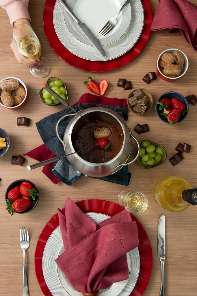 Kit Fondue chocolate