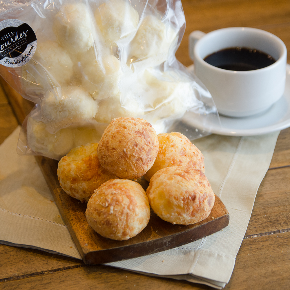 PÃO DE QUEIJO ARTESANAL 60% QUEIJO