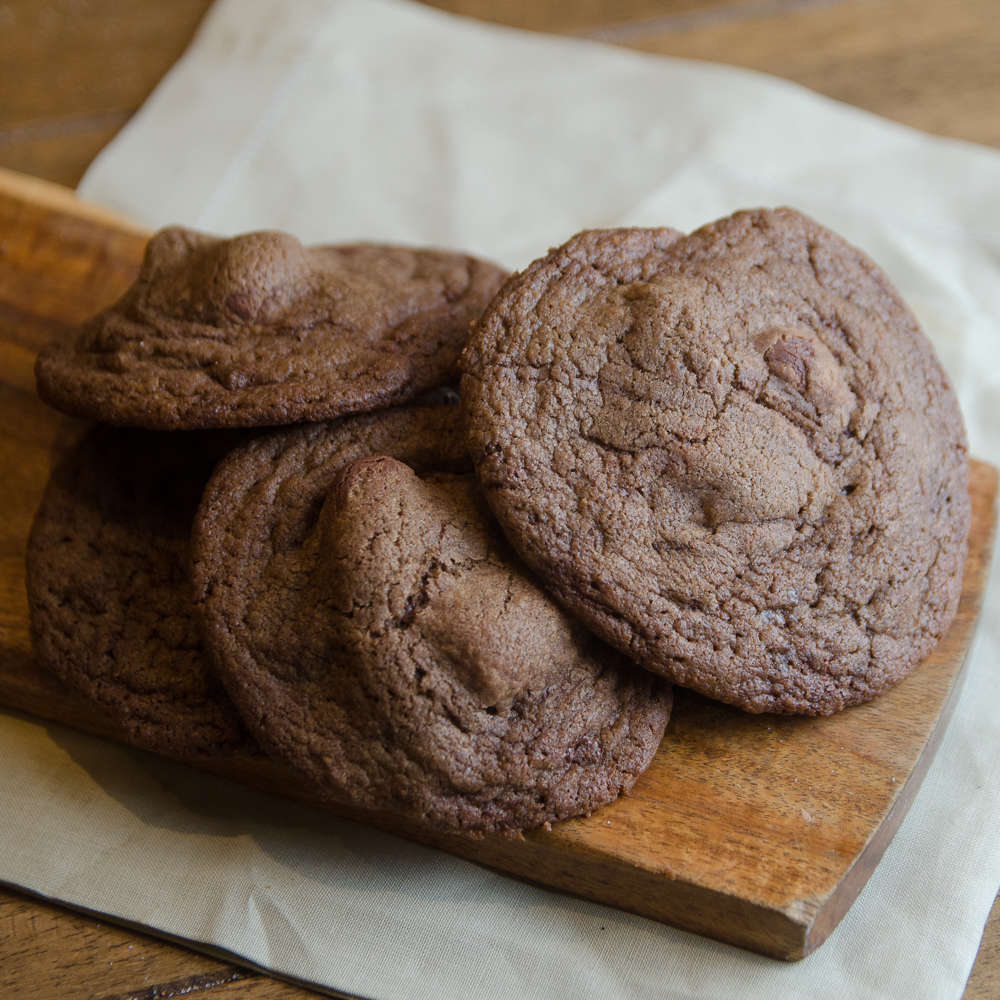 COOKIES DE BAUNILHA COM CHOCOLATE