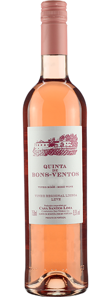 Vinho Português Quinta de Bons Ventos Rosé 750ml