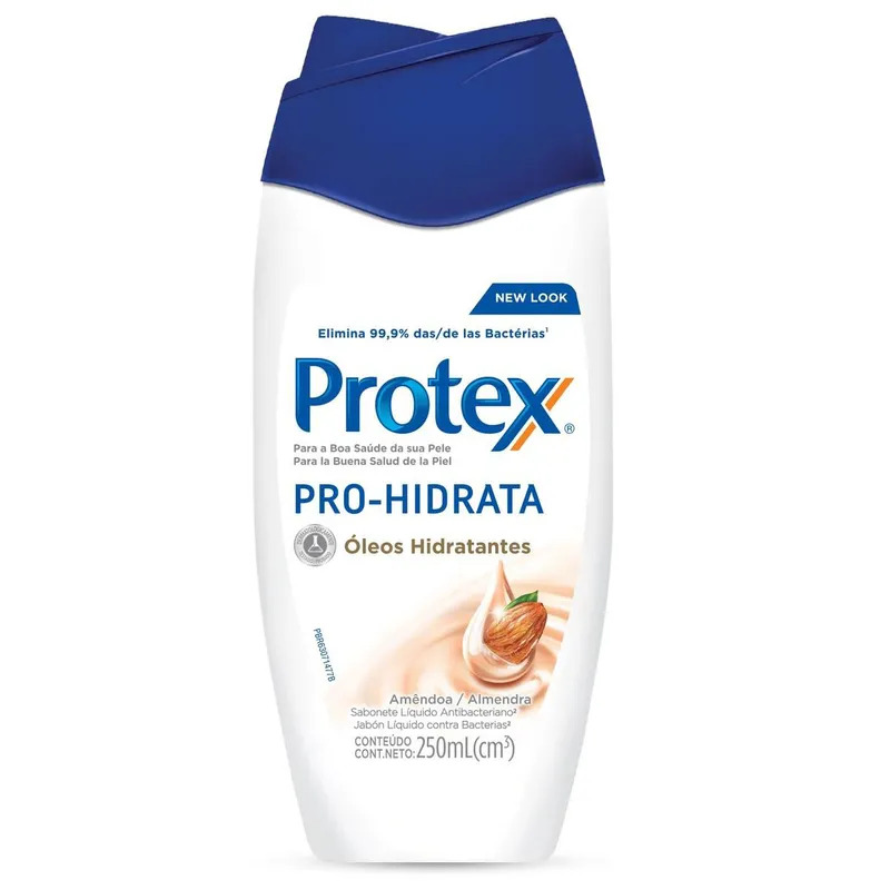 SABONETE LÍQUIDO PRO-HIDRATA PROTEX 250ML