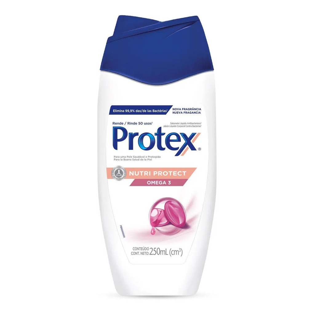 SABONETE LÍQUIDO OMEGA 3 PROTEX 250ML