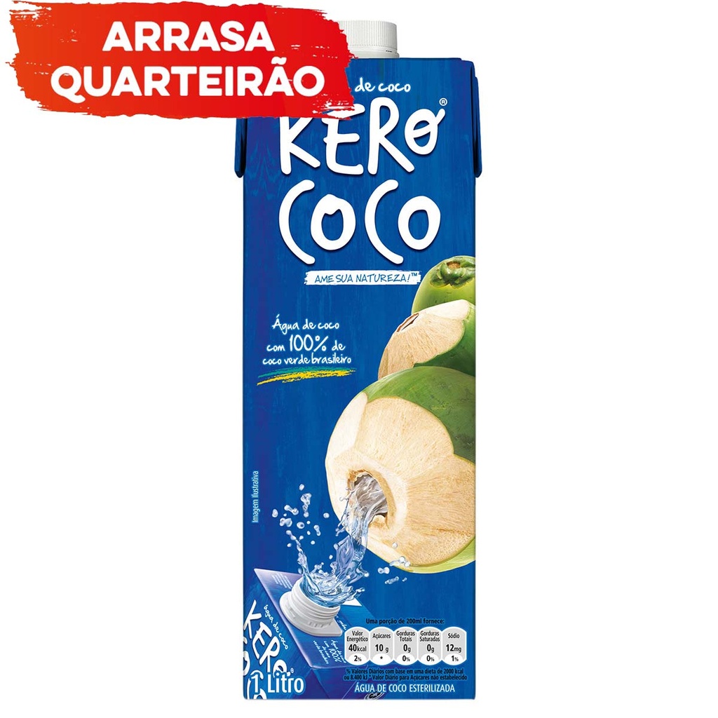 ÁGUA DE COCO KERO COCO 1L