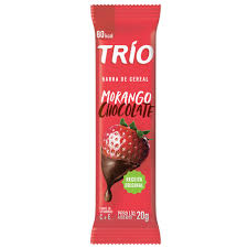 BARRA DE CEREAL TRIO MORANGO / CHOCOLATE- 20G