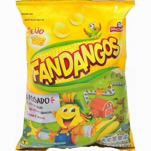 CHIPS FANDANGOS QUEIJO - 59G