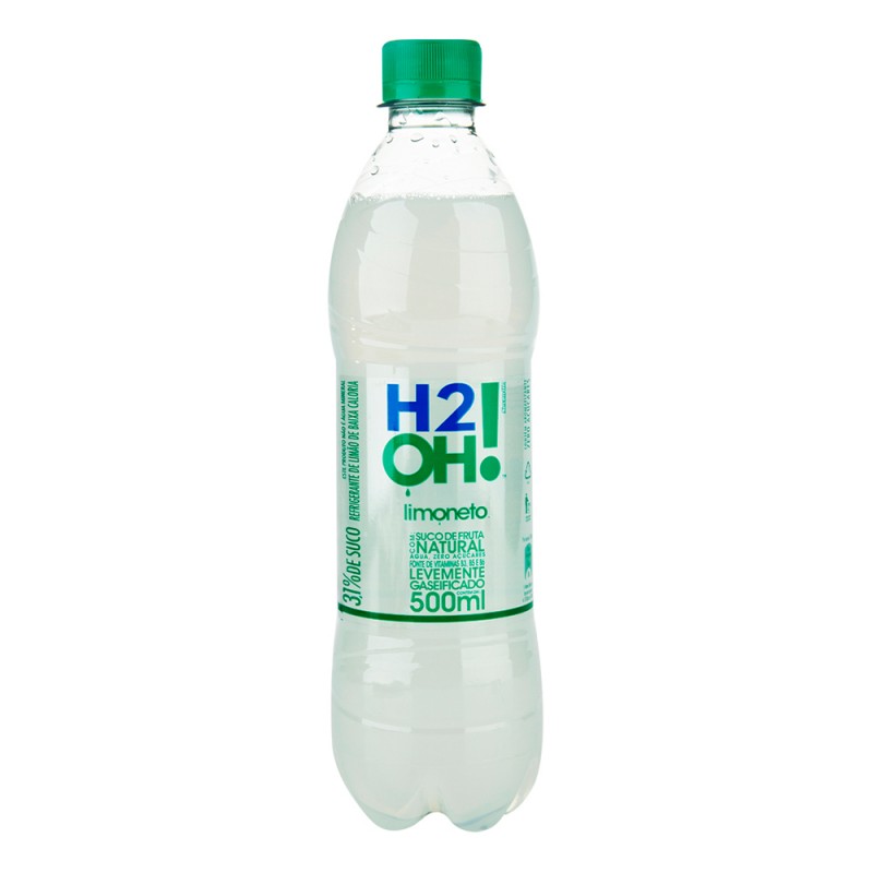 REFRIGERANTE H2O LIMONETO - 500ML