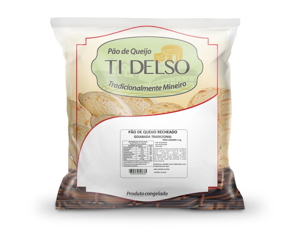 PÃO DE QUEIJO TI DELSO TRADICIONAL - 300G