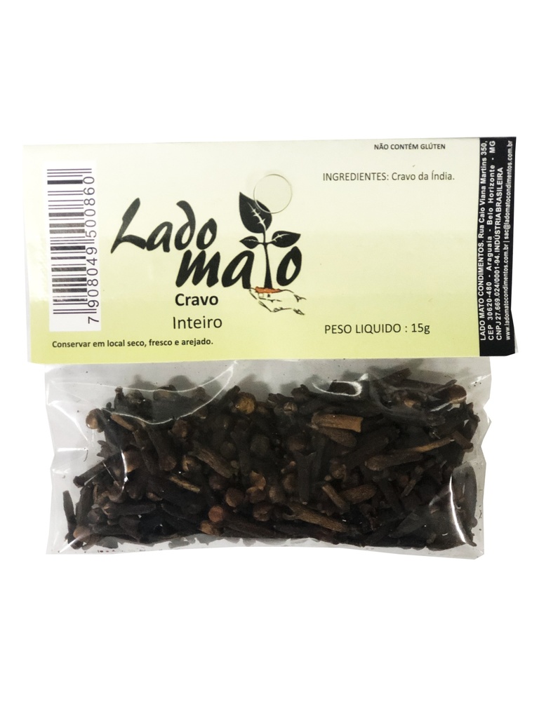 TEMPERO CRAVO LADO MATO - 15g