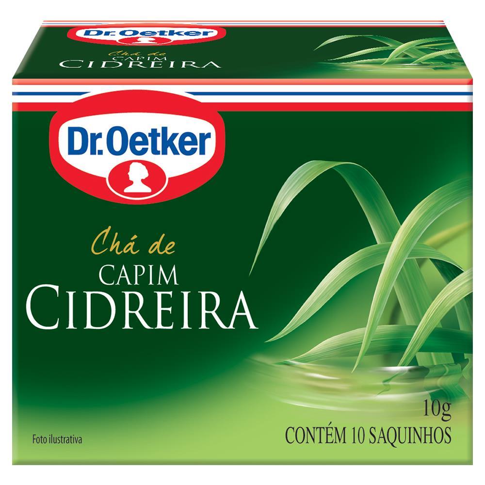 CHÁ CAPIM CIDREIRA DR.OETKER - 10g