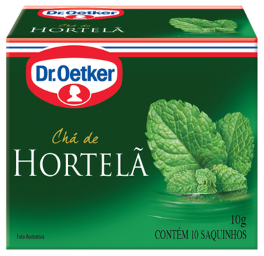 CHÁ DE HORTELÃ DR.OETKER C/ 10 - 10g