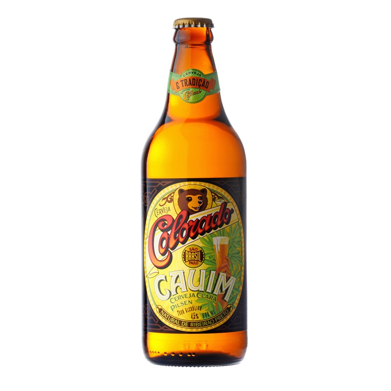 Cerveja  Garrafa Colorado Cauim 600ml