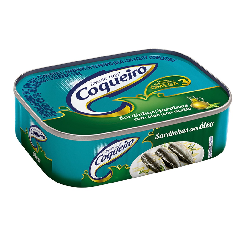 SARDINHA COM ÓLEO COQUEIRO 125G