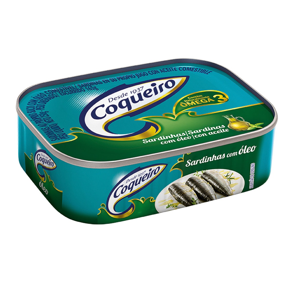 SARDINHA COM ÓLEO COQUEIRO 125G