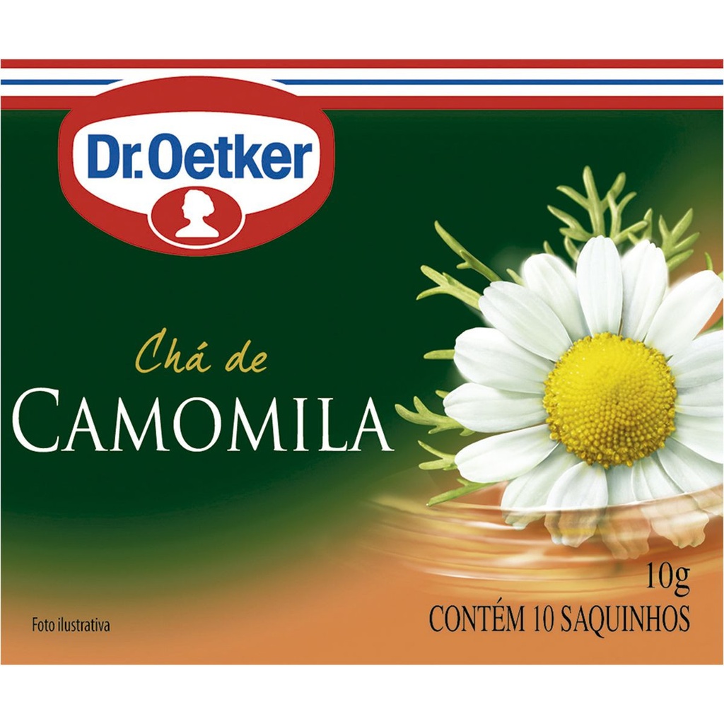 CHÁ DR.OETKER SABOR CAMOMILA - 10g