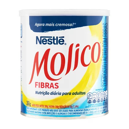 LEITE EM PÓ MOLICO FIBRAS NESTLÉ 260G