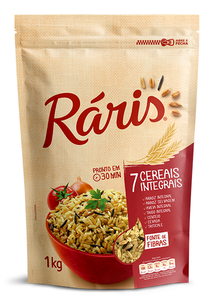 ARROZ RARIS 7 CEREAIS INTEGRAIS 500G