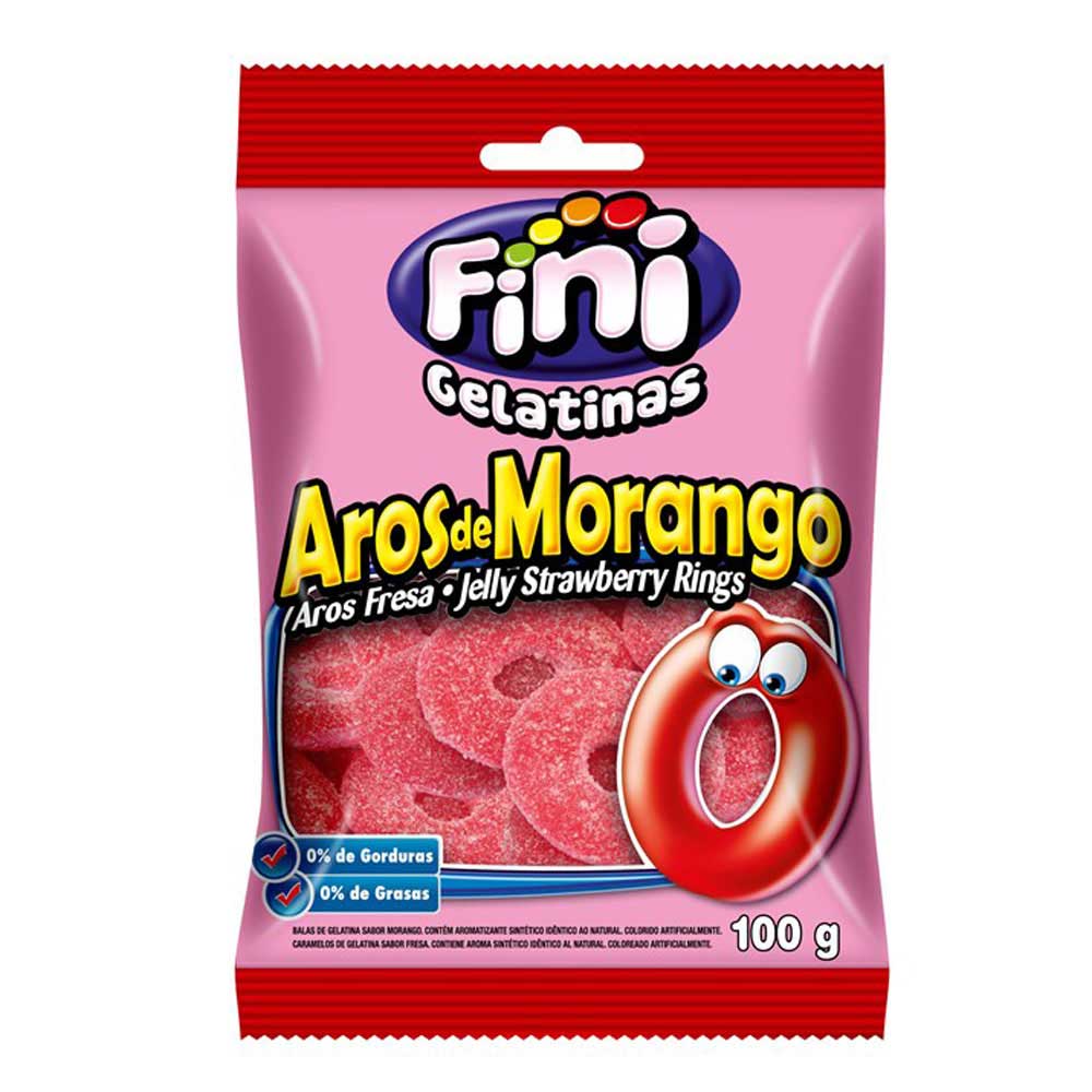 BALA FINI AROS MORANGO 100G