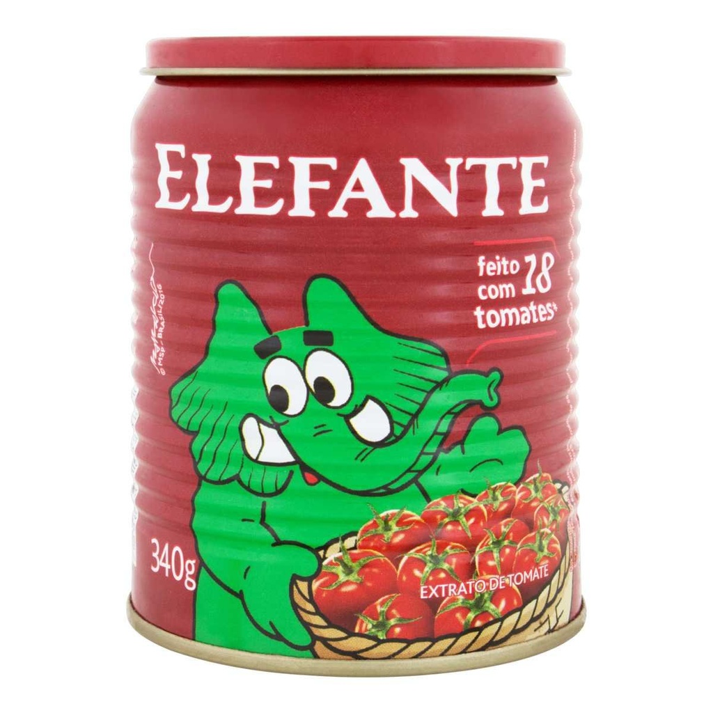 EXTRATO DE TOMATE ELEFANTE 340G