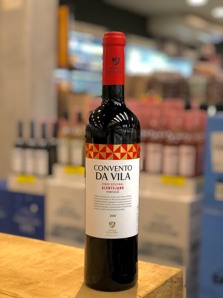 VINHO TINTO PORTUGUÊS CONVENTO DA VILA 750 ML