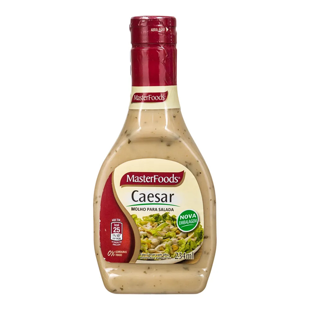 MOLHO CAESAR PARA SALADA MASTERFOODS 234ML