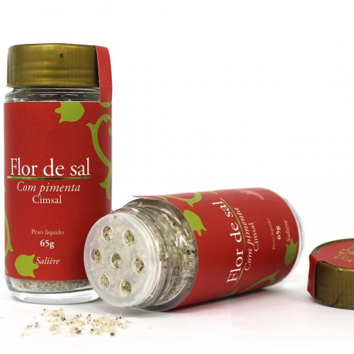 FLOR DE SAL COM PIMENTA 65G