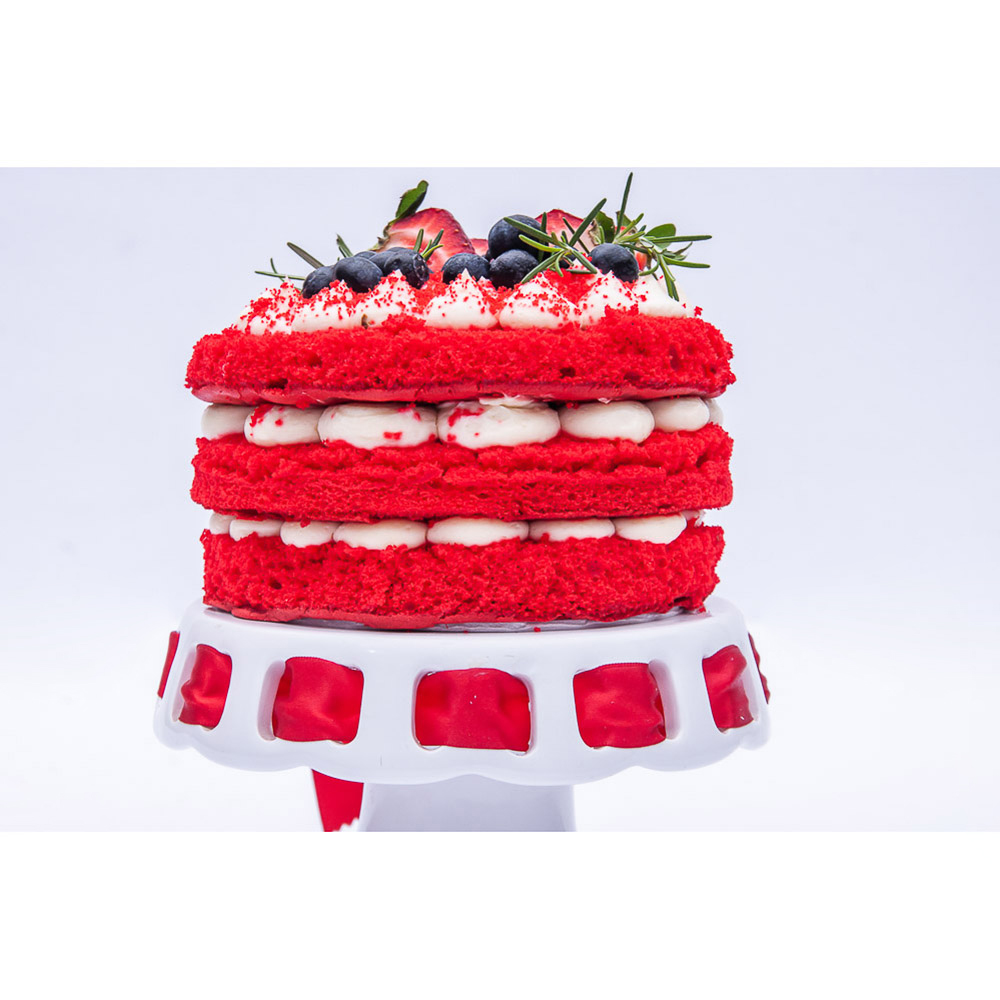 TORTA NAKED CAKE RED VELVET
