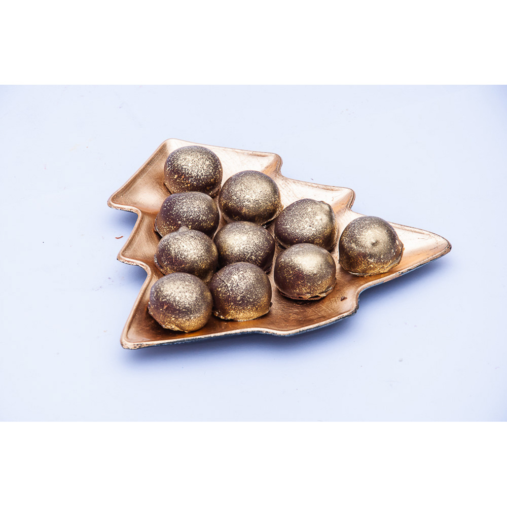 BOMBOM DE BRIGADEIRO DOURADO |10 UNID