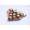 BOMBOM DE BRIGADEIRO DOURADO |10 UNID